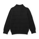 MAGLIONE ZIP COTONE