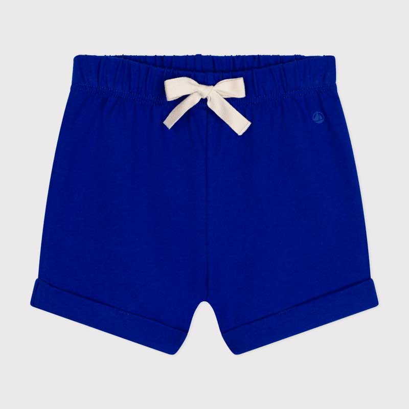 
Jersey shorts from the Petit Bateau children's clothing line with elasticated waist for greater ...
