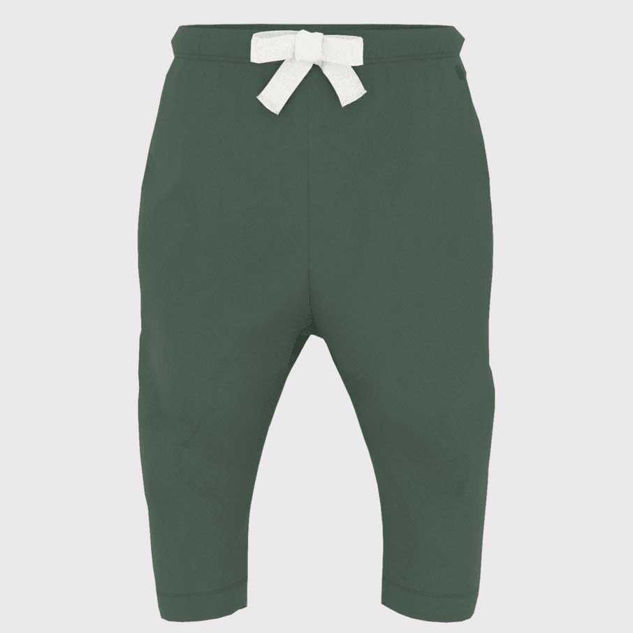
Solid color trousers from the Petit Bateau children's clothing line in fleece material.
Elastica...