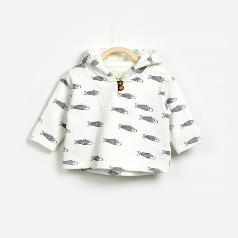 Fleece  Sweater - PLAY UP - Colore: uni - Stagione: Primavera-Estate