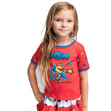 BERRY T-SHIRT UNICO - ROSALITA SENORITAS - Sesso: Bambina - Colore: uni - Stagione: Primavera-Estate