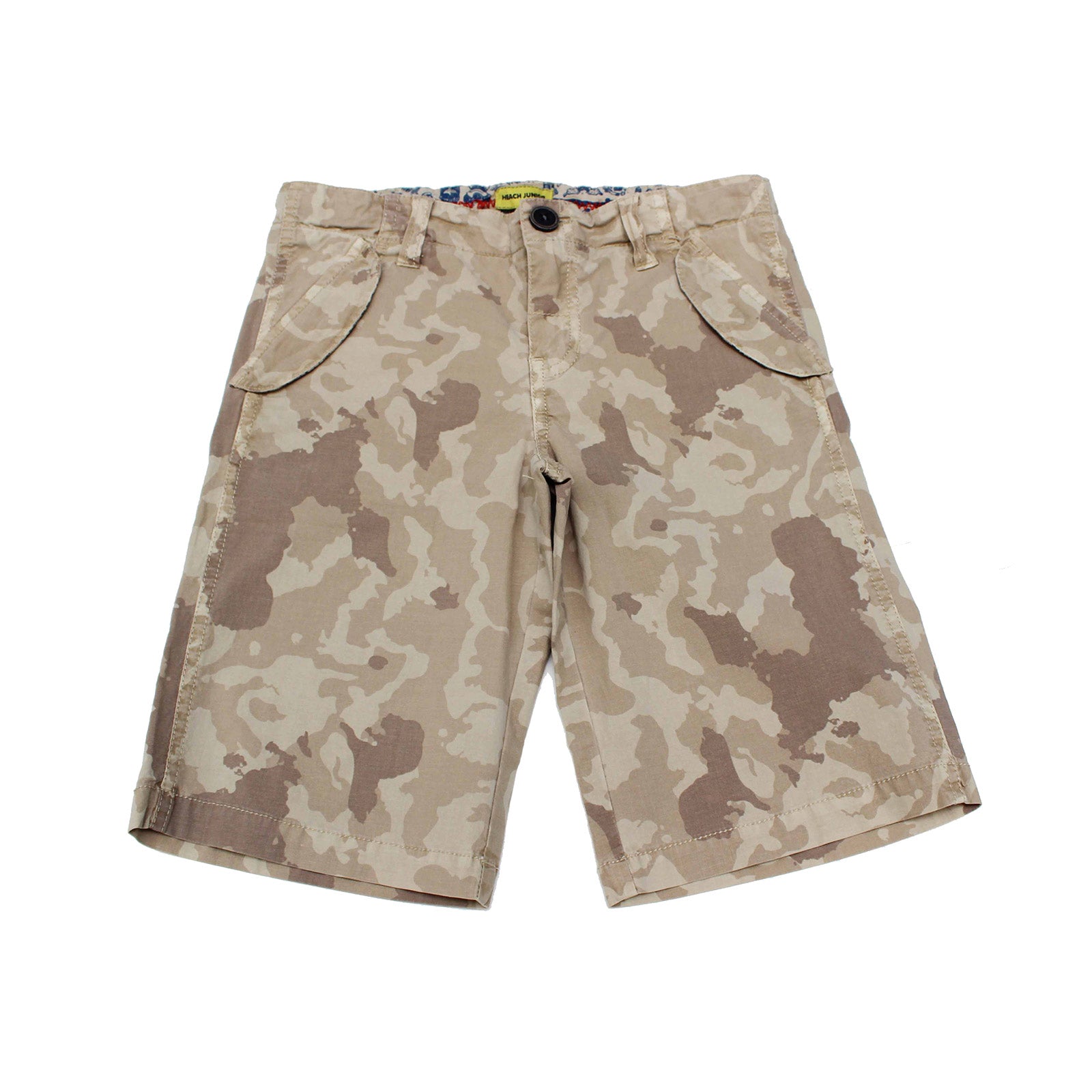 
  Bermuda shorts from the Silvian Heach children's clothing line with side and back pockets; adj...