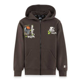 FELPA CON CAPPUCCIO FULL ZIP