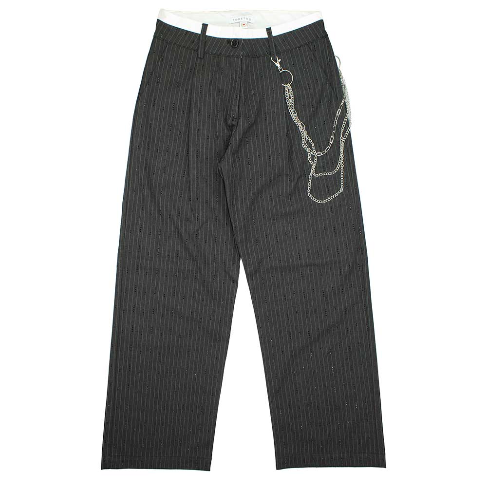 Un pantalone elegante e raffinato perfetto per occasioni speciali o per aggiungere un tocco di st...