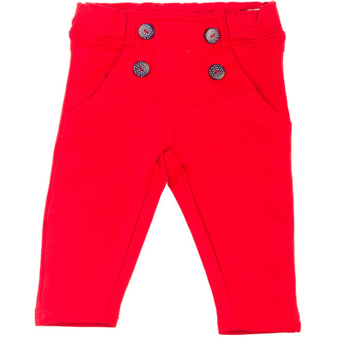 PANTALON FELPA - TUC TUC - Sesso: Bambina - Colore: Rosso - Stagione: Primavera-Estate