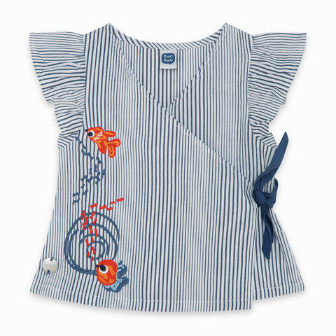 BLUSA TELA COTONE FANTASIA - TUC TUC - Sesso: Bambina - Colore: uni - Stagione: Primavera-Estate