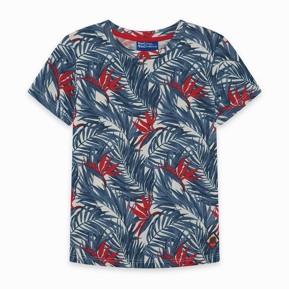 
  Short-sleeved T-shirt from the Tuc Tuc Children's Clothing Line with all-over pattern.



   
...