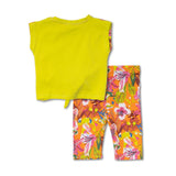 T SHIRT E LEGGINGS CAPRI JERSEY - TUC TUC - Sesso: Bambina - Colore: uni - Stagione: Primavera-Estate