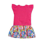 ABITO JERSEY E POPELIN - TUC TUC - Sesso: Bambina - Colore: uni - Stagione: Primavera-Estate