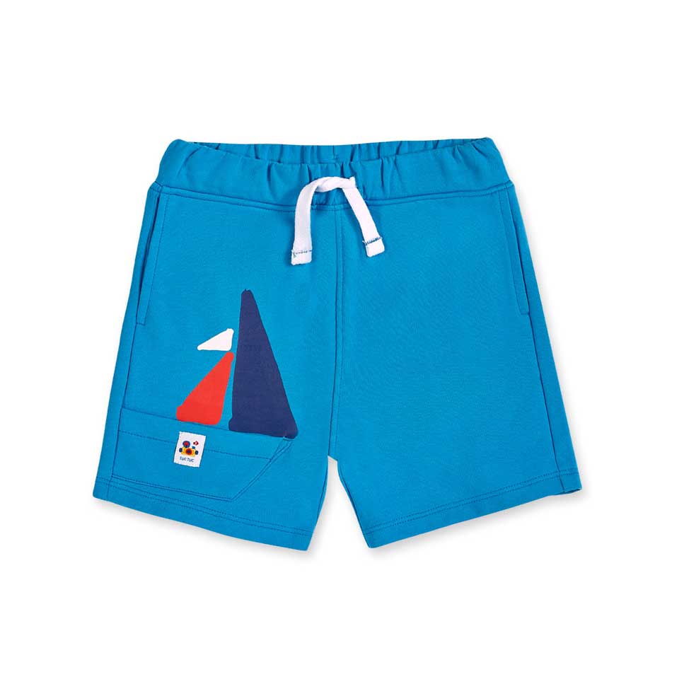 Shorts from the Tuc Tuc Children's Clothing Line, made of lightweight fleece with colorful prints...