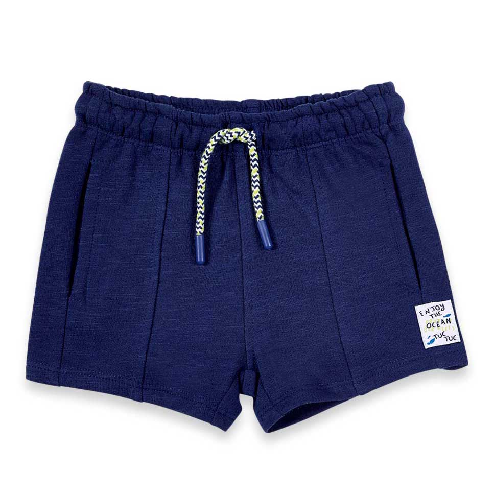 Shorts from the Tuc Tuc Children's Clothing Line, with side pockets and an elastic waistband with...