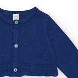 GIACCA TRICOT - Tuc Tuc - Sesso: Bambina - Colore: Blu - Stagione: Primavera-Estate