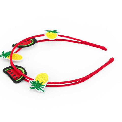 CERCHIETTO RIGIDO VACAY FEELING - TUC TUC - Sesso: Bambina - Colore: Rosso - Stagione: Primavera-Estate