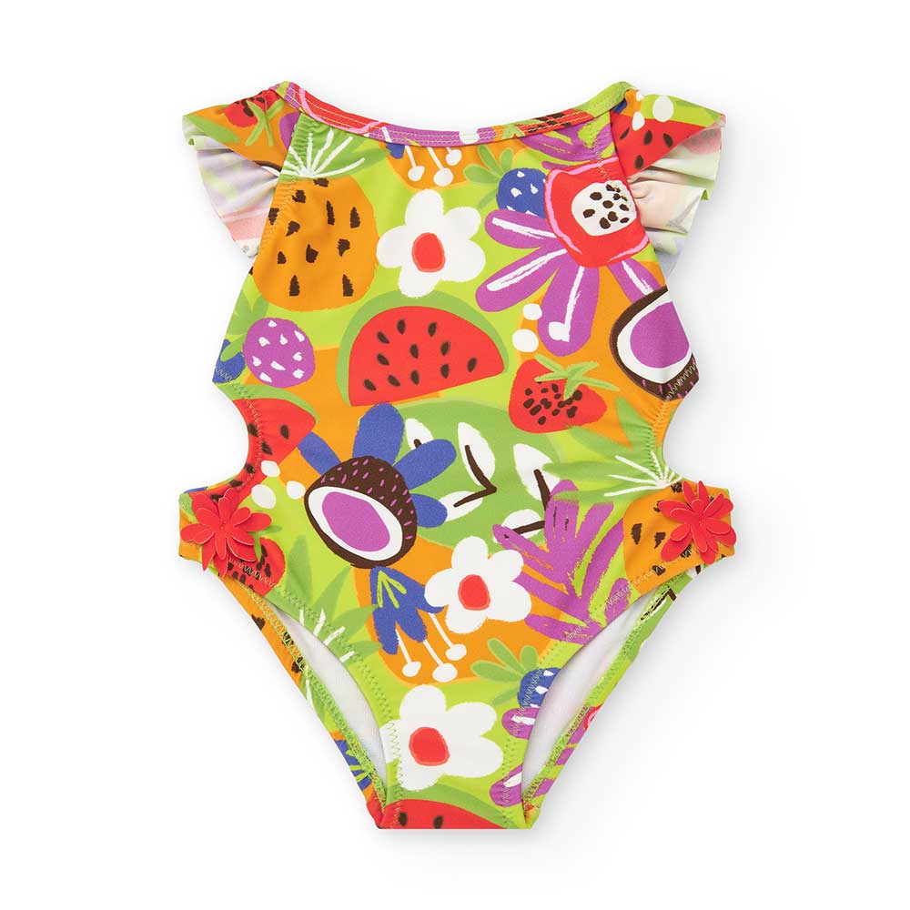 Trikini from the Tuc Tuc Girls' Clothing Line, with a multicolor pattern.
Composition: Polyamide ...