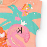 T-SHIRT JERSEY - TUC TUC - Sesso: Bambina - Colore: Arancione - Stagione: Primavera-Estate