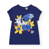 T-SHIRT JERSEY - Tuc Tuc - Sesso: Bambina - Colore: Blu - Stagione: Primavera-Estate