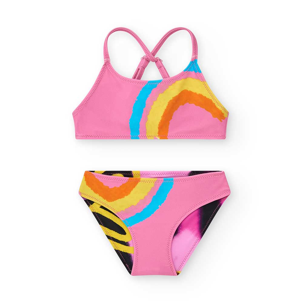 Colorful patterned bikini from the Tuc Tuc Girls' Clothing Line.
Composition: Polyamide 82%, Elas...