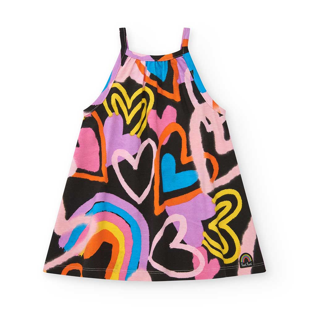 Little dress from the Tuc Tuc Clothing Line for Girls, sundress model with straps and multicolor ...