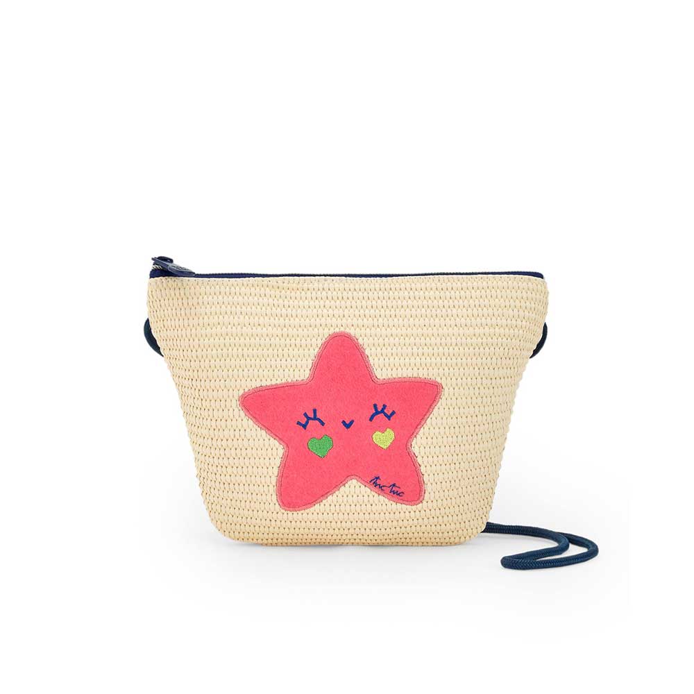 Raffia handbag from the Tuc Tuc Girls' Clothing Line, with a starfish-shaped applique.
Compositio...