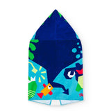 TELO MARE-PONCHO - TUC TUC - Colore: Blu - Stagione: Primavera-Estate