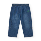 PANTALONI TELA COTONE - TUC TUC - Colore: Blu - Stagione: Primavera-Estate