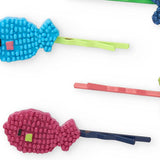 SET 4 COLORTHESEA HAIR CLIPS