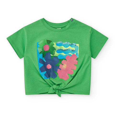 T-SHIRT JERSEY - TUC TUC - Sesso: Bambina - Colore: Verde - Stagione: Primavera-Estate