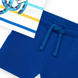 T-SHIRT JERSEY AND SWEATSHORTS