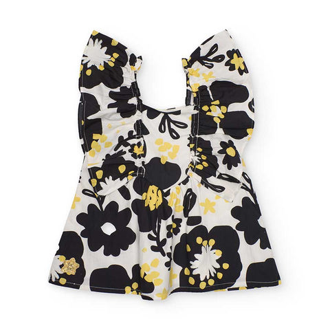 COTTON FABRIC DRESS