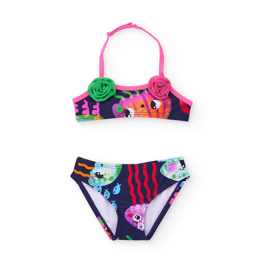 Bikini della Linea Abbigliamento Bambina Tuc tuc, a colori vivaci.
 Composizione: POLIAMMIDE 82.0...