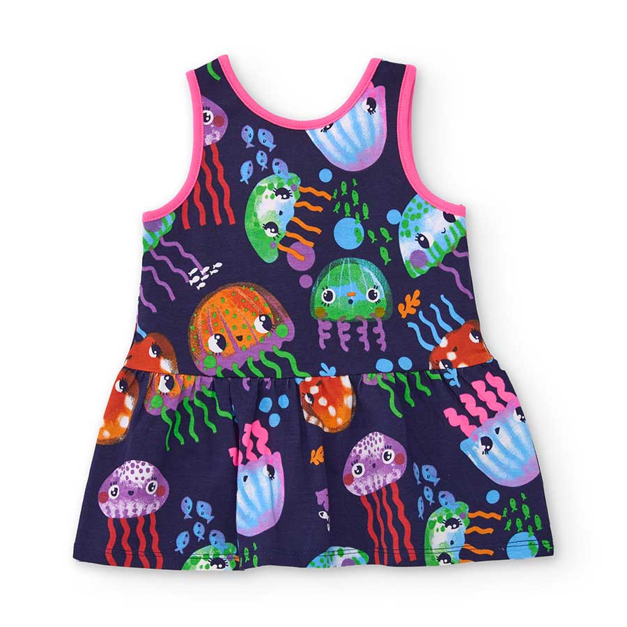 Sundress from the Tuc Tuc Girls' Clothing Line, featuring a cross-back tank top design.
Compositi...