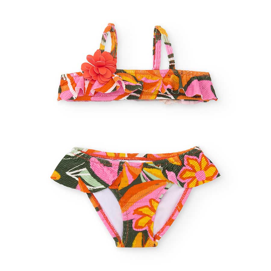 Bikini from the Tuc tuc Girls' Clothing Line, in bright colors.

Composition: POLYAMIDE 82.0%, EL...