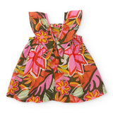 COTTON FABRIC DRESS