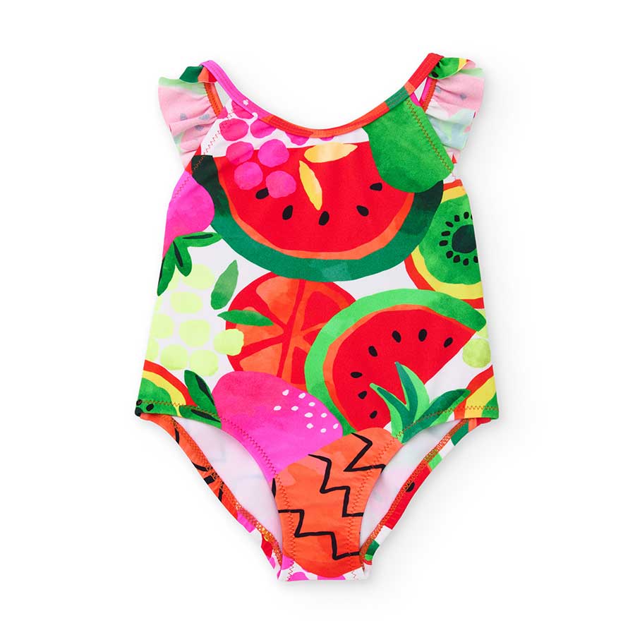 One-piece costume from the Tuc tuc Girls' Clothing Line, in bright colors.

Composition: POLYAMID...
