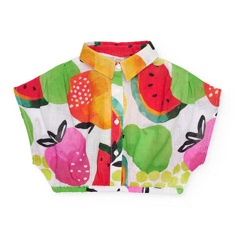 COTTON CANVAS SHIRT
