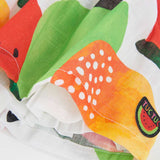 COTTON FABRIC DRESS