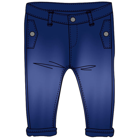 PANTALÓN CANVAS NIÑO - TUC TUC - Colore: uni - Stagione: Autunno-Inverno