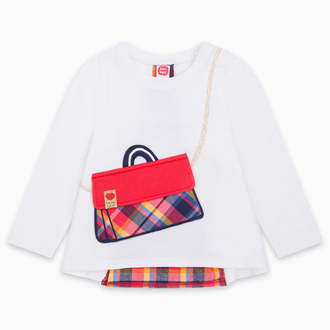 T-SHIRT JERSEY - Tuc Tuc - Sesso: Bambina - Colore: Bianco - Stagione: Autunno-Inverno