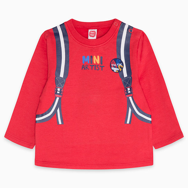 
  T-shirts from the Children's Clothing Line Tuc Tuc with snap-on buttons on the
  shoulder stra...