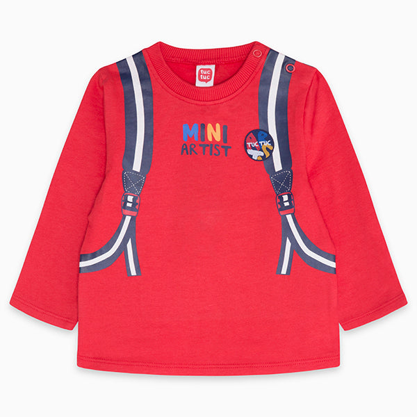 
  T-shirts from the Children's Clothing Line Tuc Tuc with snap-on buttons on the
  shoulder stra...