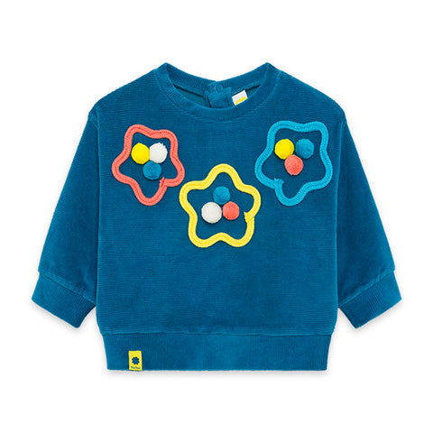 FELPA VELLUTO - Tuc Tuc - Sesso: Bambina - Colore: uni - Stagione: Autunno-Inverno