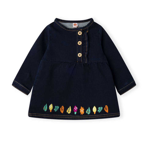 DENIM DRESS - TUC TUC - Sesso: Bambina - Colore: uni - Stagione: Autunno-Inverno