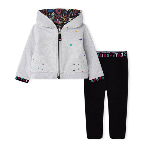 PLUSH SWEATSHIRT AND LEGGINGS - TUC TUC - Sesso: Bambina - Colore: uni - Stagione: Autunno-Inverno