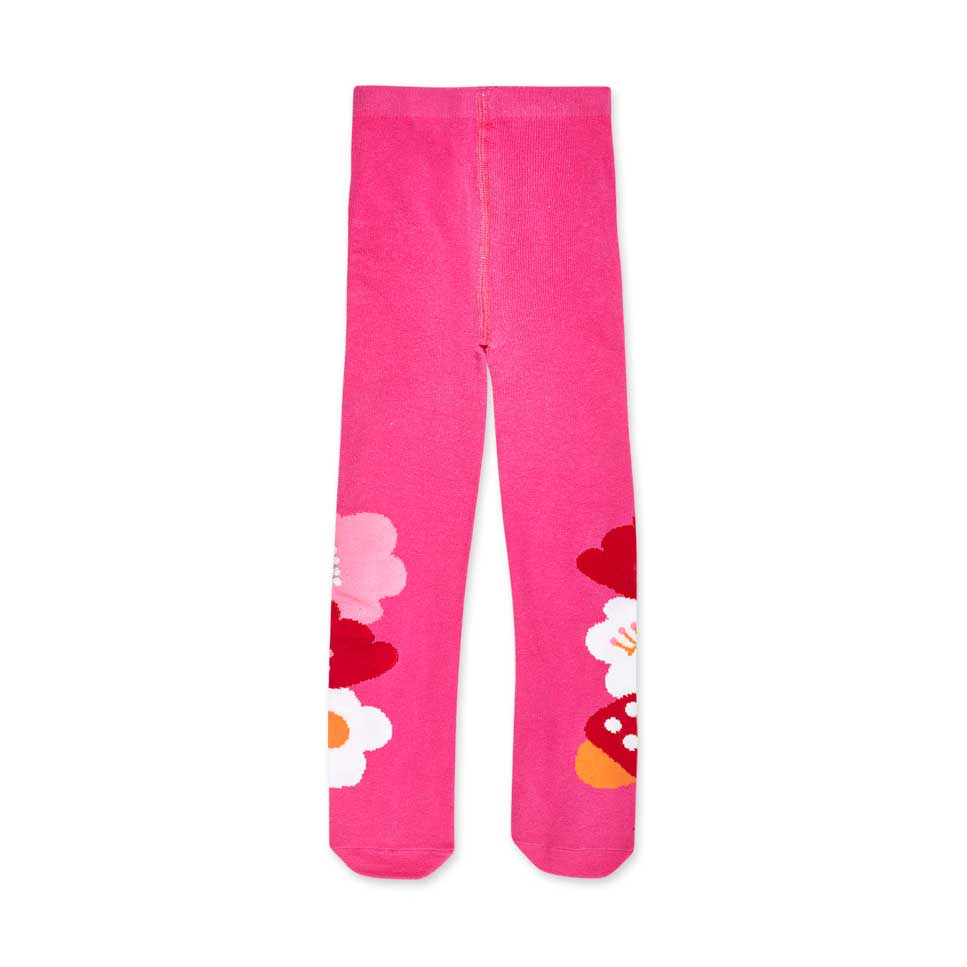 
Tights from the Tuc Tuc girls' clothing line, with a heart pattern on a fuchsia background.

Com...