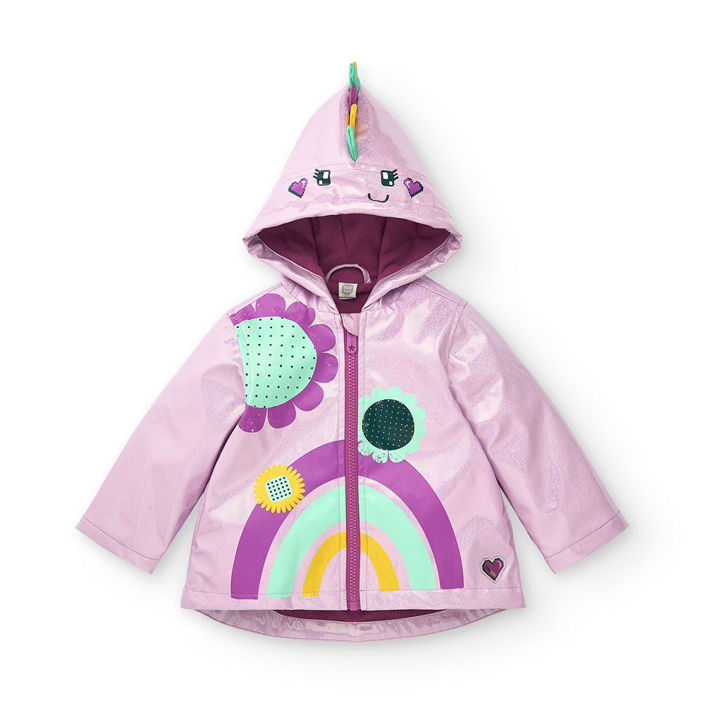 Cerata from the Tuc Tuc Girls' Clothing Line, with fleece lining and hood. Glitter effect colorin...