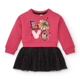 ABITO FELPA E TULLE - TUC TUC - Sesso: Bambina - Colore: uni - Stagione: Autunno-Inverno