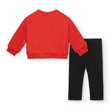 FELPA JERSEY E LLEGINGS - TUC TUC - Sesso: Bambina - Colore: uni - Stagione: Autunno-Inverno