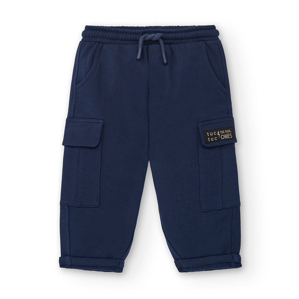 Tuc Tuc Children's Clothing Line pants, with a soft quilted solid color design. 
Composizione: CO...