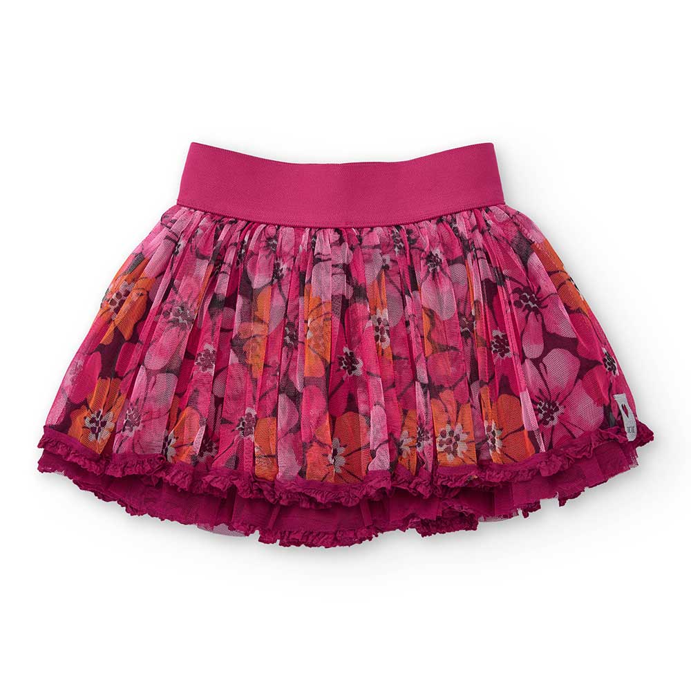 Tulle mini skirt from the Tuc tuc Girls' Clothing Line, with ruffles at the bottom.
Composition: ...