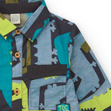COTTON CANVAS SHIRT